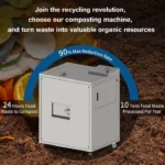 Commercial kitchen food waste garbage disposer compost maker machine food compost machine organic compost machine - Image 2